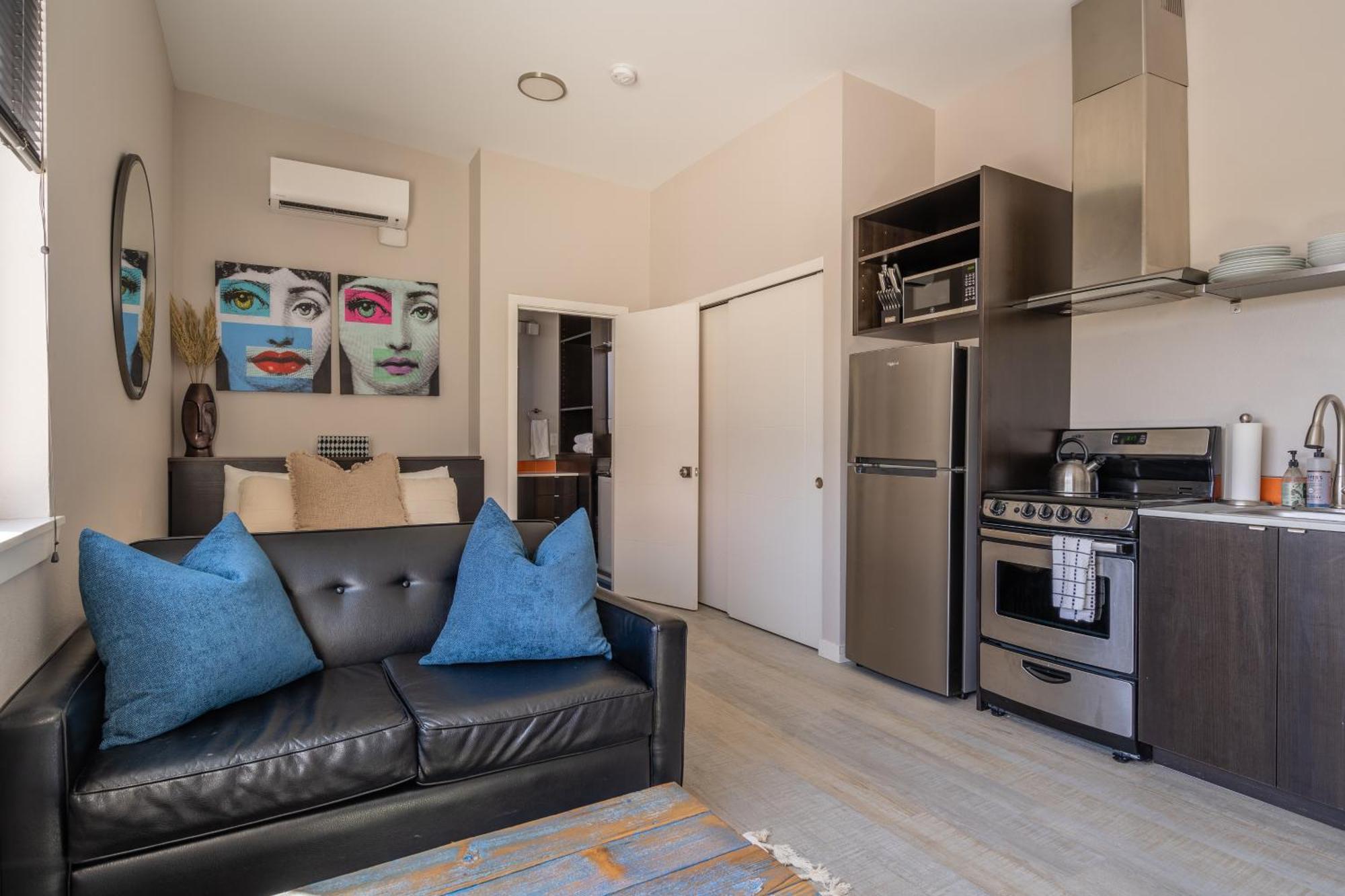 Sunny Studio Apartment - Food Carts, Coffee & Bars 波特蘭 外观 照片